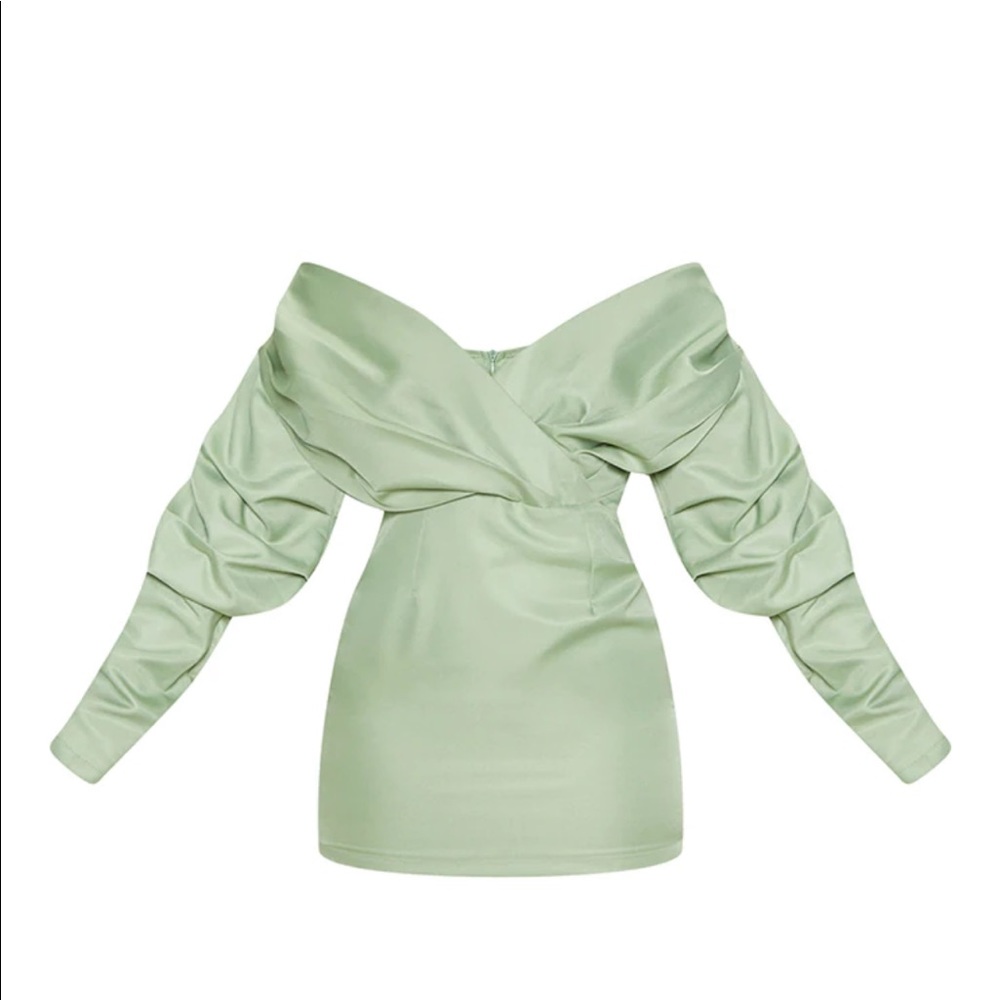 Women ruched bodycon dress